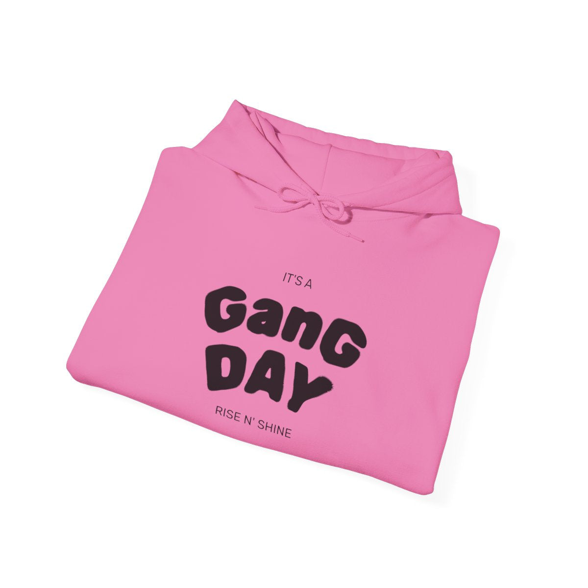 Unisex Heavy Blend Motorcycle Gang Pink Hoodie Limited edition